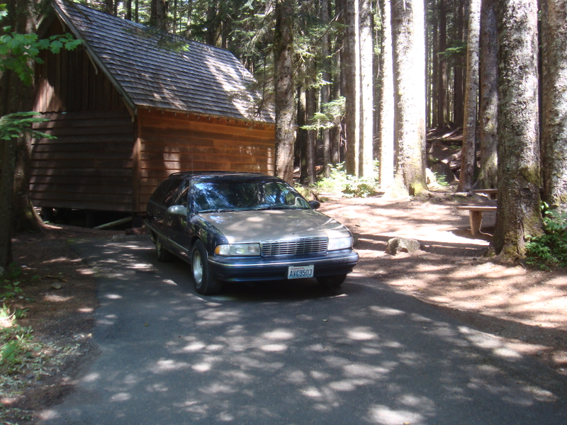 The only non work related picture in this post. Just the wagon going camping.
